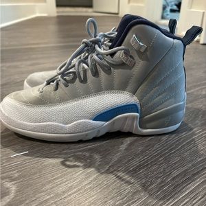 Air Jordan 12 Grey University Blue